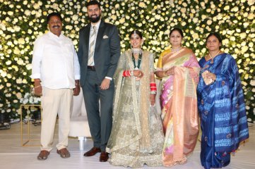 Celebs at Jayasudha Kapoor Elder Son Nihar Wedding Reception